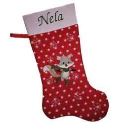 Nikolausstiefel Fuchs mit Namen