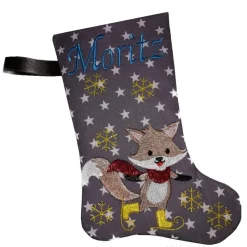 Nikolausstiefel Fuchs mit Namen