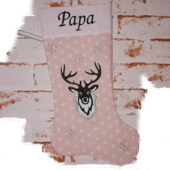 Nikolausstiefel Hirsch mit Namen