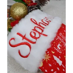 Nikolausstiefel inkl. Name Nikolaushighheel High Heel Weihnachtsstiefel