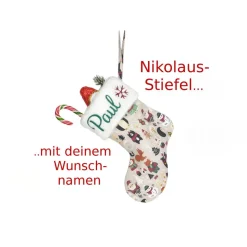 Nikolausstiefel inkl. Name