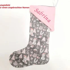 Nikolausstiefel, Kaminsocke zum befüllen und aufhängen