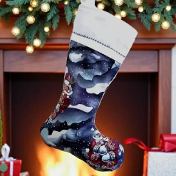 Nikolausstiefel, Kaminsocke zum befüllen und aufhängen