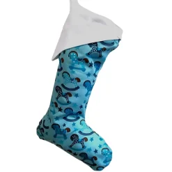 Nikolausstiefel, Kaminsocke, befüllbarer Nikolaus Stiefel zum Aufhängen