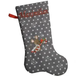 Nikolausstiefel Maus mit Namen