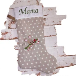 Nikolausstiefel Maus mit Namen