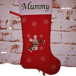 Nikolausstiefel Maus mit Namen