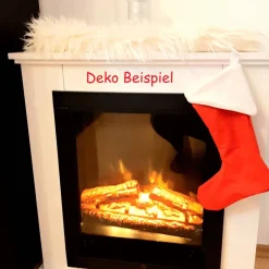 Nikolausstiefel mit aufgesticktem Nikolausbärchen