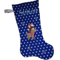 Nikolausstiefel Rentier mit Namen