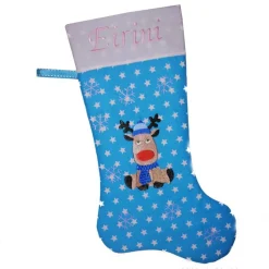 Nikolausstiefel Rentier mit Namen