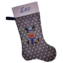 Nikolausstiefel Rentier mit Namen