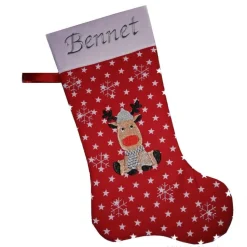 Nikolausstiefel Rentier mit Namen