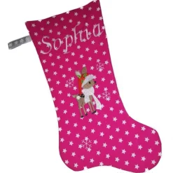 Nikolausstiefel Rentier mit Namen