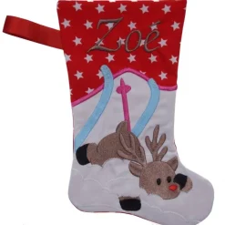 Nikolausstiefel Rentier mit Namen