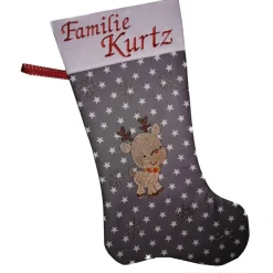 Nikolausstiefel Rentier mit Namen