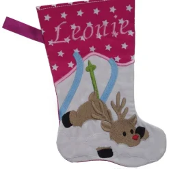 Nikolausstiefel Rentier mit Namen