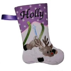 Nikolausstiefel Rentier mit Namen