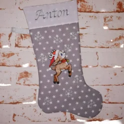 Nikolausstiefel Rentier mit Namen