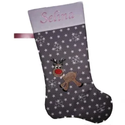 Nikolausstiefel Rentier mit Namen