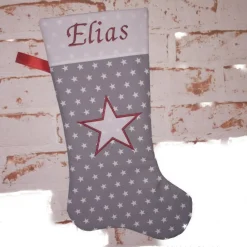 Nikolausstiefel Stern mit Namen