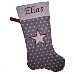 Nikolausstiefel Stern mit Namen