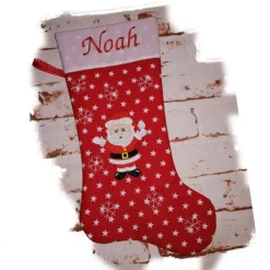 Nikolausstiefel Weihnachtsmann mit Namen