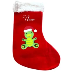 Nikolausstiefel XXL mit Namen und Schilkröten Motiv