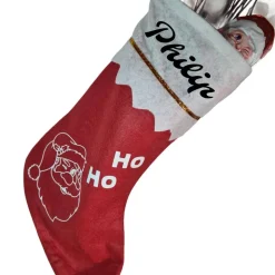 Nikolausstiefel zum Befüllen personalisierbar, Filz wiederverwendbar und nachhaltig Nikolausstrumpf Geschenkidee für Kin