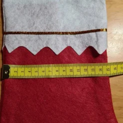 Nikolausstiefel zum Befüllen personalisierbar, Filz wiederverwendbar und nachhaltig Nikolausstrumpf Geschenkidee für Kin