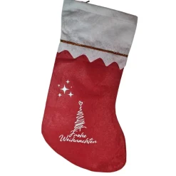 Nikolausstiefel zum Befüllen personalisierbar, Filz wiederverwendbar und nachhaltig Nikolausstrumpf Geschenkidee für Kin
