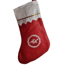 Nikolausstiefel zum Befüllen personalisierbar, Filz wiederverwendbar und nachhaltig Nikolausstrumpf Geschenkidee für Kin
