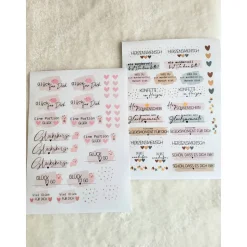 Nimm dir was du brauchst Geschenkset – Personalisierte Kerzen & Raysin Deko für Frauen - kleines Mitbringsel für Freundin - Danke sagen - Kleinigkeit schenken