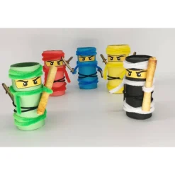 Ninja Einladungskarte Set | Kindergeburtstag | Einladung Party | Ninja Schwert