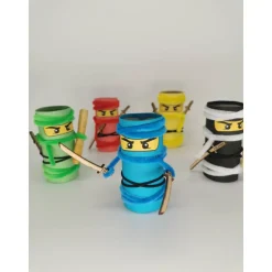 Ninja Einladungskarte Set | Kindergeburtstag | Einladung Party | Ninja Schwert