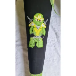 Ninja mit Namen Schultüte Zuckertüte Einschulung