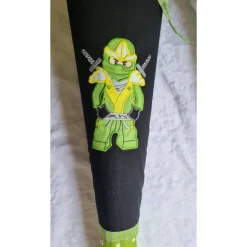 Ninja mit Namen Schultüte Zuckertüte Einschulung