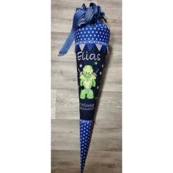 Ninjamit Wimpelkette und Namen Schultüte Zuckertüte Einschulung