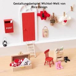 Norweger Miniatur Strickpullover | Wichtelzubehör | Wichtel