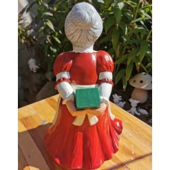 Nostalgische Weihnachtsfrau