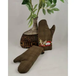 Ofenhandschuhe Weihnachtsmann