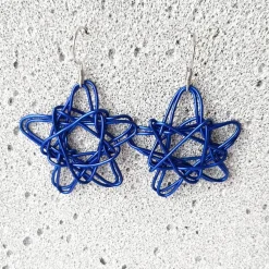 Ohrringe blauer Stern