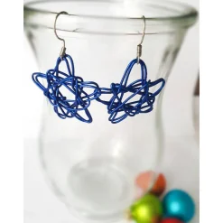 Ohrringe blauer Stern