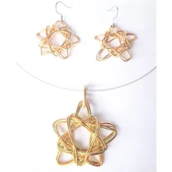 Ohrringe goldener Stern