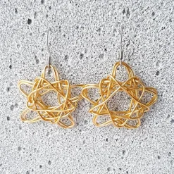 Ohrringe goldener Stern