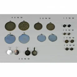 Ohrringe, Kirschblüten, lila, weiß, antik, vintage, Blüten, violett, bronze, Japan, romantisch, Scheiben, rund, Blumen, boheme, boho