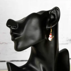 Ohrringe Schneemann • Ohrhänger | Ohrschmuck | Weihnachten