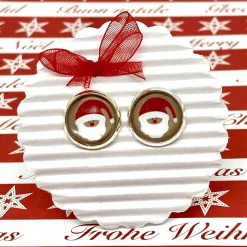 Ohrringe Weihnachtsmann- Geschenk für Mädchen