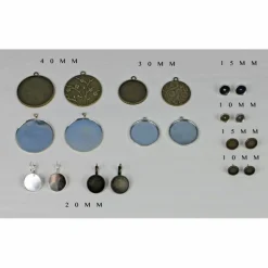 Ohrstecker mit Blumen und Rosen, nostalgisch für Hochzeit und Braut, in altrosa, rosa, grün und blau