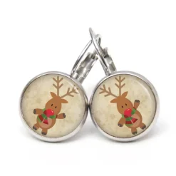 Ohrstecker, Ohrhänger, Clipse Weihnachten Rudolph XMas Christmas Reindeer