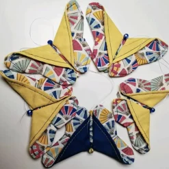 Origami Schmetterling Stoffschmetterling Ostern Deko Anhänger